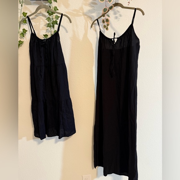 Bundle of two black Old Navy dresses. Small and XS both NWT - Picture 2 of 13